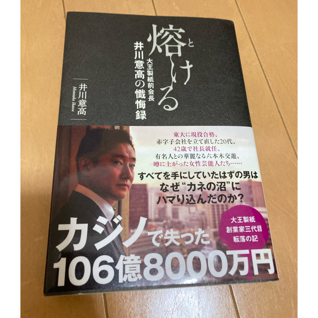 熔ける　大王製紙　井川 エンタメ/ホビーの本(その他)の商品写真