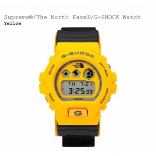 シュプリーム(Supreme)のSupreme The North Face G-SHOCK Yellow(腕時計(デジタル))