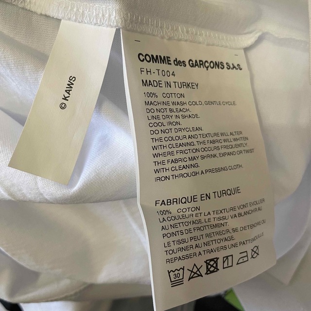 【新品未使用】COMME des GARCONSSHIRT Tシャツ　サイズL