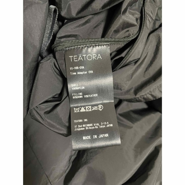 TEATORA - TEATORA テアトラ Time Adapter EVAPOD ブラック 2の TEATORA - TEATORA テアトラ Time Adapter EVAPOD ブラック 2の