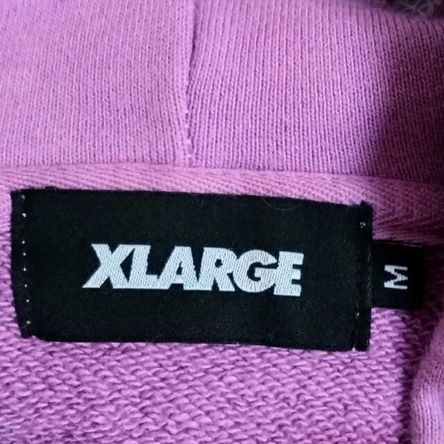 【即完売モデル】X-LARGE センター刺繍ロゴ ステッチパーカー プルオーバー