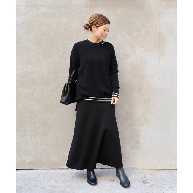 deuxieme classe Jersey フレアスカート deuxieme classe Jersey フレアスカート