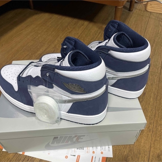 エアジョーダン 1 HIGH OG CO.JP Midnight Navy