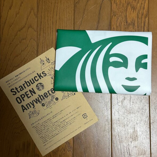 Starbucks Coffee(スターバックスコーヒー)のスターバックス　ピクニックシート　レジャーシート エンタメ/ホビーのコレクション(ノベルティグッズ)の商品写真