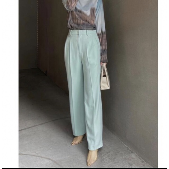 2TUCK STRAIGHT PANTS - カジュアルパンツ