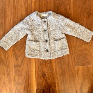 ザラキッズ(ZARA KIDS)のZARAキッズ　ツイードジャケット(ジャケット/上着)