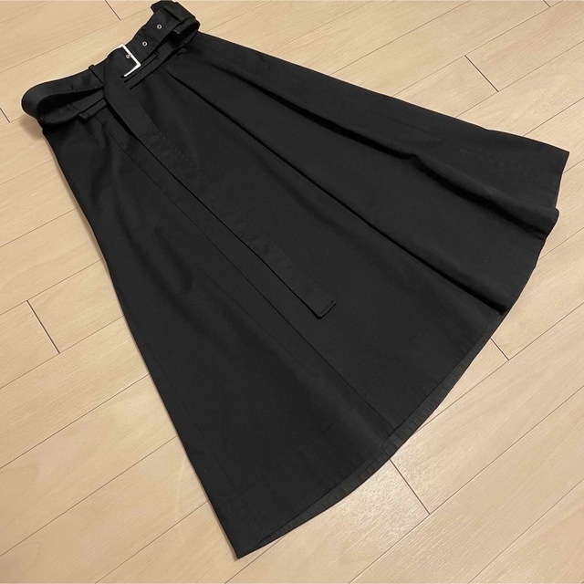 LE CIEL BLEU(ルシェルブルー)のルシェルブルー スカート ブラック  レディースのスカート(ロングスカート)の商品写真