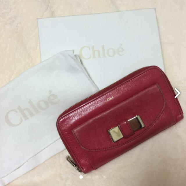 Chloe(クロエ)のクロエ リボン付き財布 レディースのファッション小物(財布)の商品写真