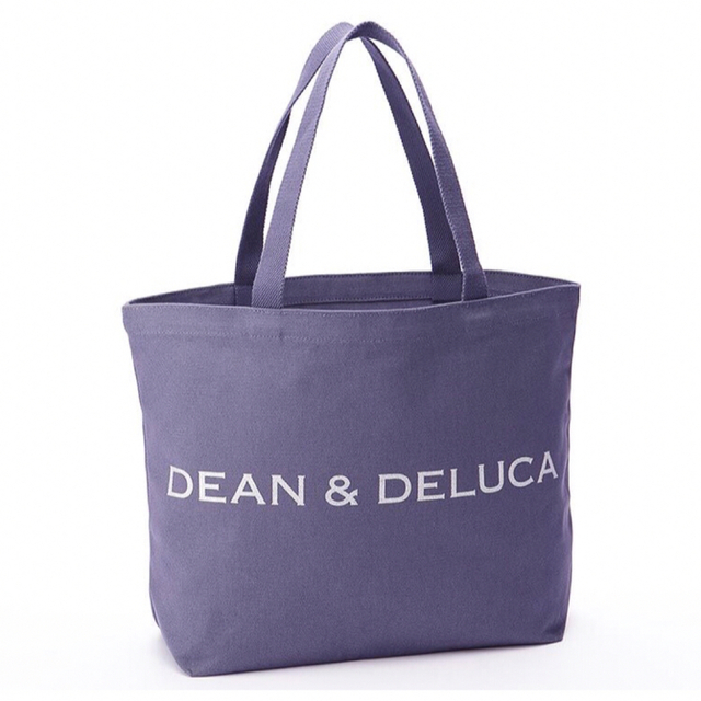 DEAN & DELUCA(ディーンアンドデルーカ)のDEAN&DELUCA チャリティートートバッグ  バイオレット Lサイズ レディースのバッグ(トートバッグ)の商品写真