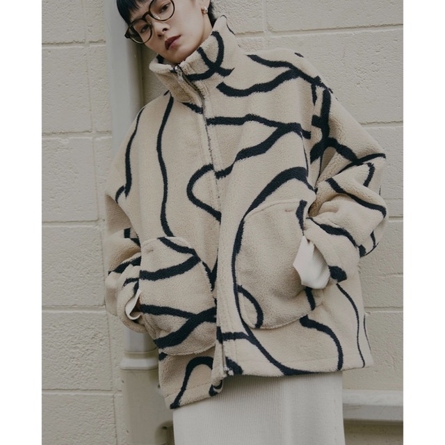 2WAY REVERSIBLE BOA JACKET アメリヴィンテージ - ブルゾン