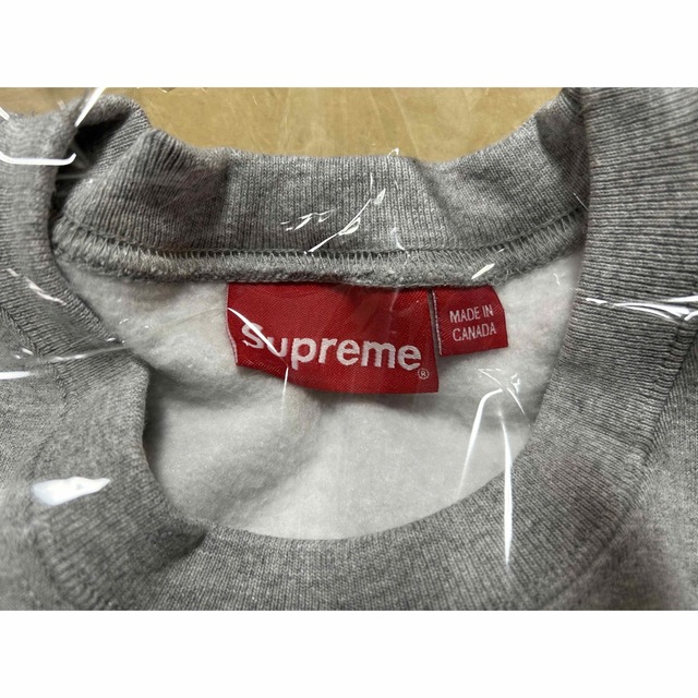 Supreme Box Logo Crewneck "Heather Grey"