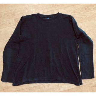 ユニクロ(UNIQLO)のused kids UNIQLO 黒、白　ロンT2枚(Tシャツ/カットソー)