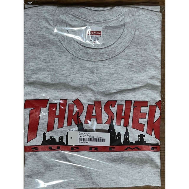 Supreme / Thrasher Skyline Tee アッシュグレー　L