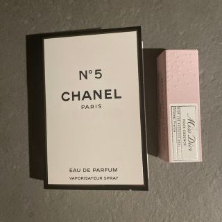 シャネル(CHANEL)の[新品•未使用] Dior CHANEL 香水 サンプルセット(サンプル/トライアルキット)