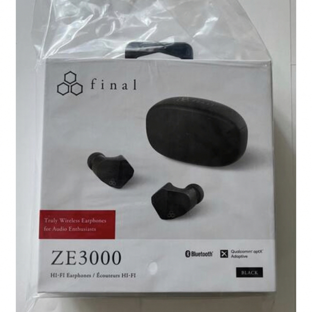 ○新品未開封○ final ZE3000 BLACK ○新品未開封○ final ZE3000 BLACK
