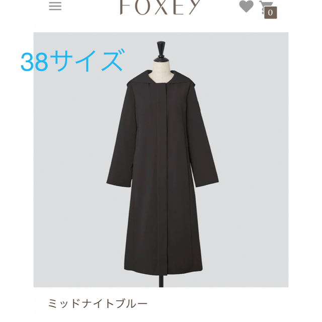 驚きの価格が実現！】 FOXEY NEW 38 レイニーコート スプリングコート