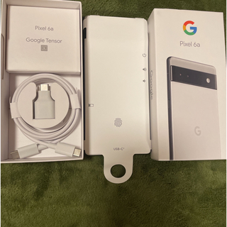 グーグル(Google)のGoogle pixel 6a 新品★白★128GB(スマートフォン本体)