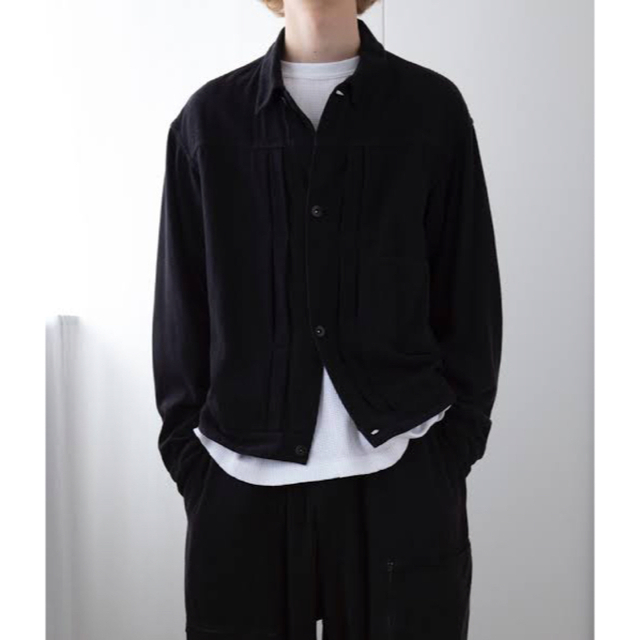 最も安い値段 comoliシルクネップジャケット新品タグあり 18450円