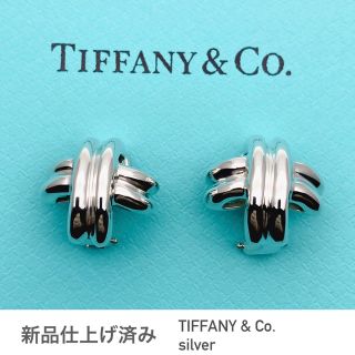 ティファニー(Tiffany & Co.)のTIFFANY&Co.ティファニー★シグネチャーイヤリング★シルバー★美品(イヤリング)