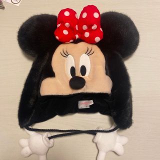 ディズニー(Disney)のミッキー・ミニー　ファンキャップ(キャラクターグッズ)