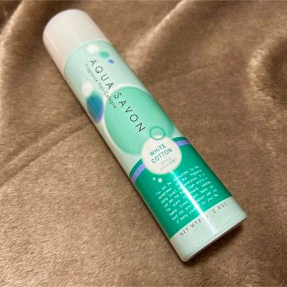 AQUA SAVON フレグランスヘアコロン ホワイトコットンの香り(ヘアスプレー)