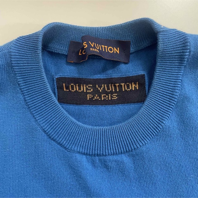 新作 VUITTON LOUIS - イタリア製 S 半袖 クルーネック Tシャツ ルイ
