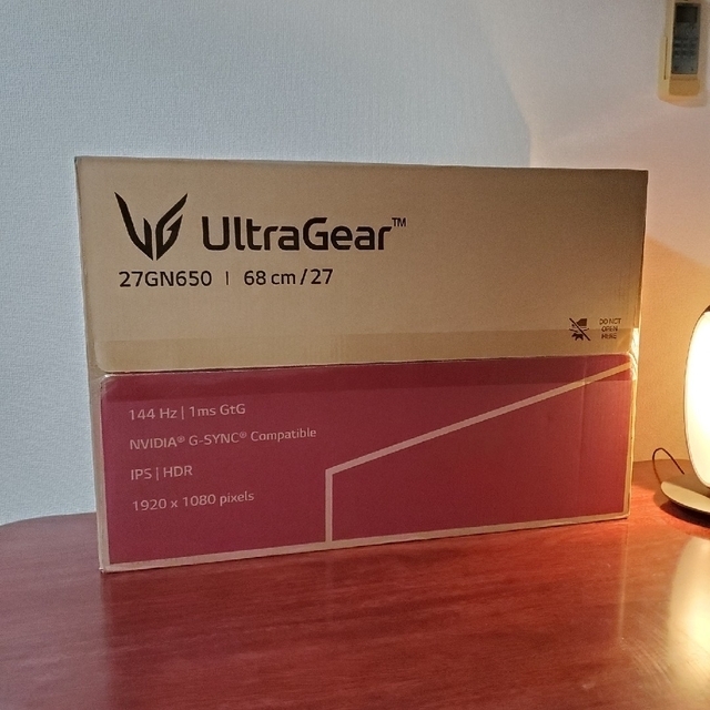 LG UltraGear 27GN650-B  27インチ ゲーミングモニター