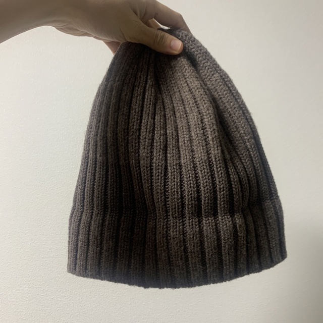 MUJI (無印良品)(ムジルシリョウヒン)のニット帽　無印良品(12月15日まで) レディースの帽子(ニット帽/ビーニー)の商品写真