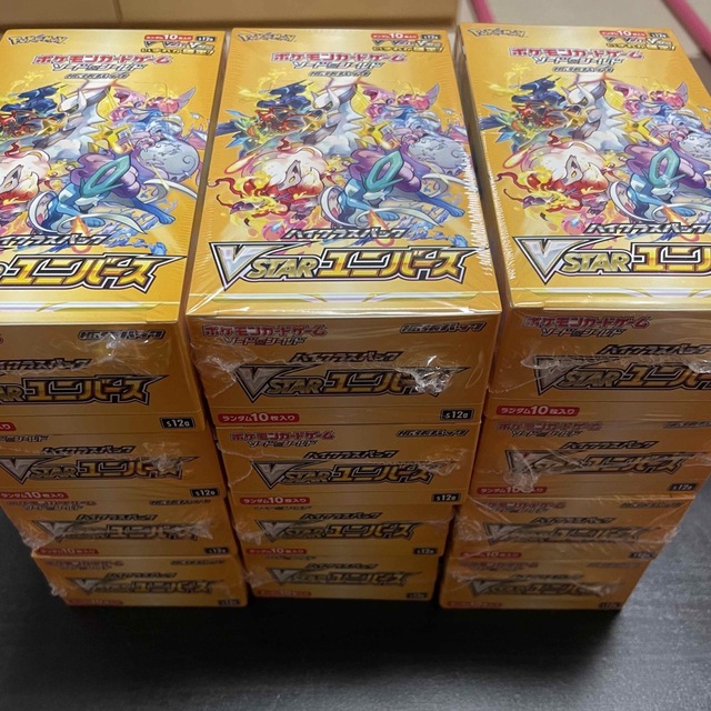 Box/デッキ/パックv star universe 12 box ユニバース シュリンク付き ポケカ