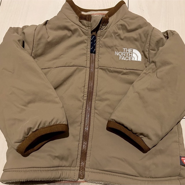 THE NORTH FACEノースフェイス　リバーシブルフリースジャケット　80