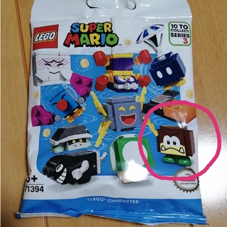 レゴ(Lego)の【未使用】LEGOスーパーマリオ　キャラクターパック3　クリボン(ゲームキャラクター)