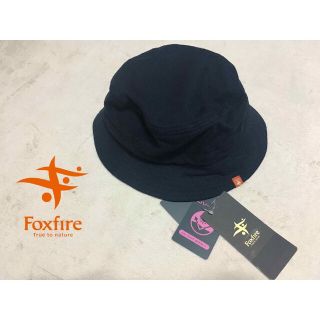 フォックスファイヤー(Foxfire)の新品 Foxfire MWコットンハット サイズM　ネイビー　ユニセックス(登山用品)