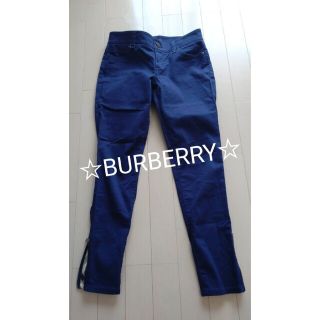 BURBERRY - 美品 レディース BURBERRY パンツ フレアパンツ チノパン