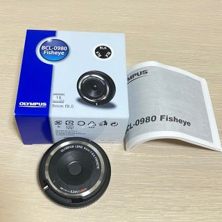 オリンパス(OLYMPUS)のOLYMPUS ボディキャップレンズ BCL-0980 ブラック　魚眼レンズ(その他)