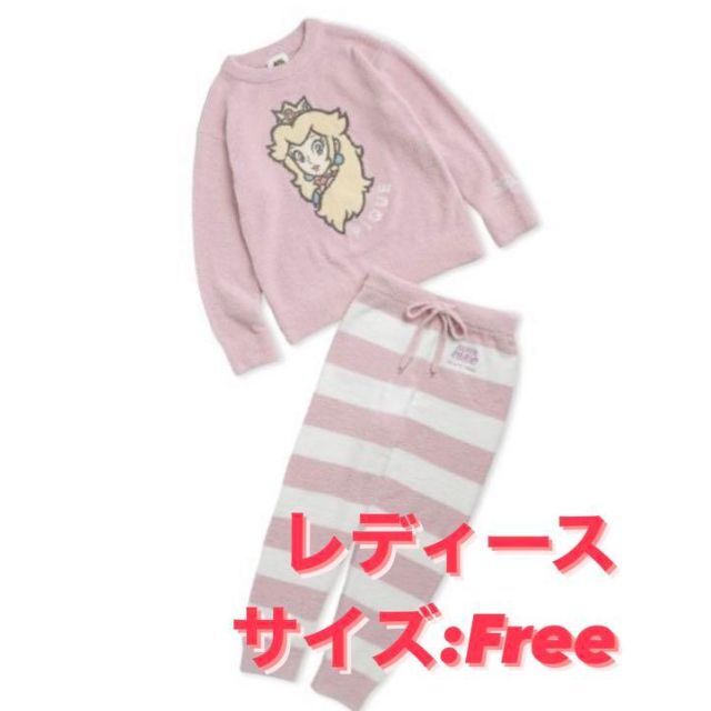 gelato pique - 新品ジェラートピケ マリオ ピーチ レディースの gelato pique - 新品ジェラートピケ マリオ ピーチ レディースの