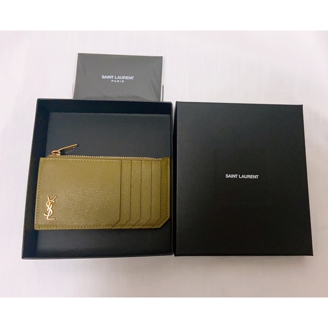 Saint Laurent - 新品⭐️ サンローラン ジップ カードケース コイン