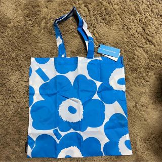 マリメッコ(marimekko)の新品 マリメッコ トートバッグ エコバッグ ブルー(エコバッグ)