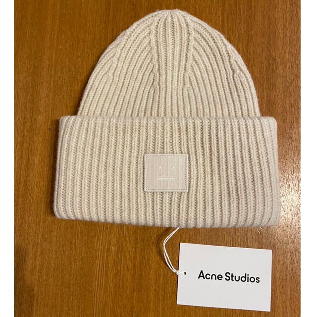 【タグ付き新品】Acne Studios フェイスロゴビーニー