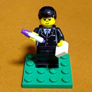 レゴ(Lego)のレゴ★サッカー 日本代表(サムライブルー）監督？！ オリジナル 激レア(その他)