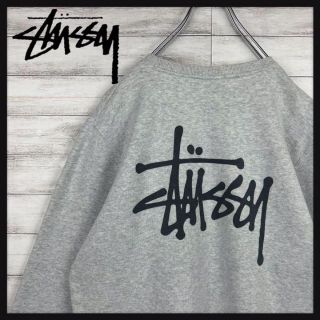 ステューシー(STUSSY)の【大人気】 STUSSY スウェット 両面ロゴ ショーンフォント 即完売入手困難(スウェット)