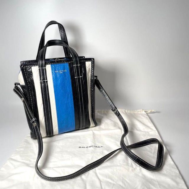 数量は多】 Balenciaga トートバッグ XS ショッパー バザール