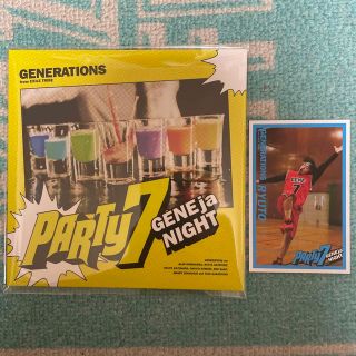 ジェネレーションズ(GENERATIONS)のPARTY7〜GENE ja NIGHT〜(ポップス/ロック(邦楽))