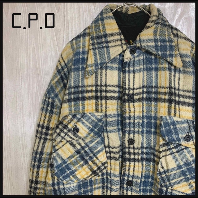 C.P.O チェックシャツジャケット ネルシャツ