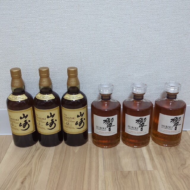 サントリー 山崎12年 3本セット食品/飲料/酒