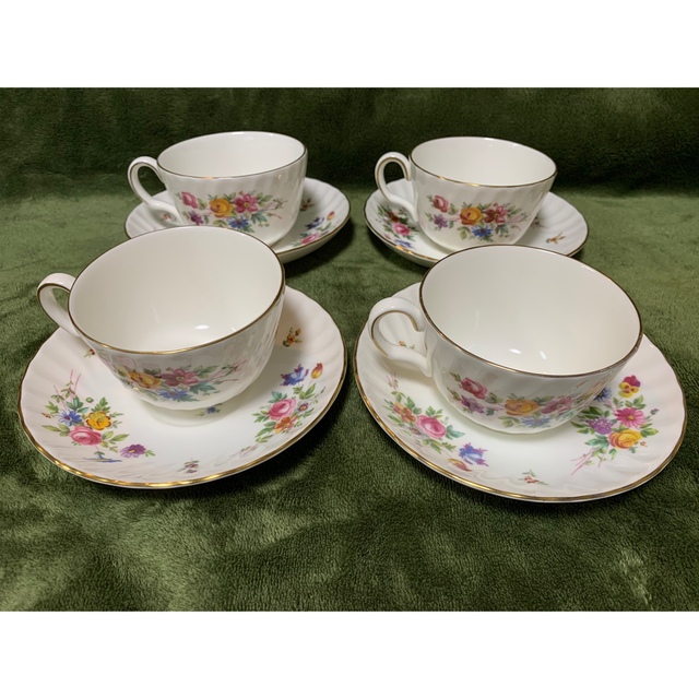 美品 ミントン ティーカップ 4客-