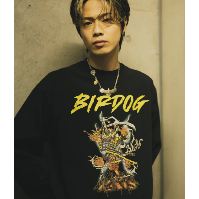 コムドット BIRDOG birdog 3million Band ロンT - Tシャツ コムドット BIRDOG birdog 3million Band ロンT - Tシャツ