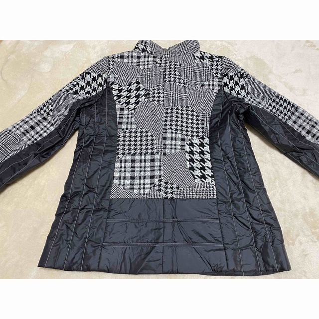 ジオン商事　LUITHEMIS ルイテミス　格子柄　中綿　コート レディースのジャケット/アウター(ロングコート)の商品写真