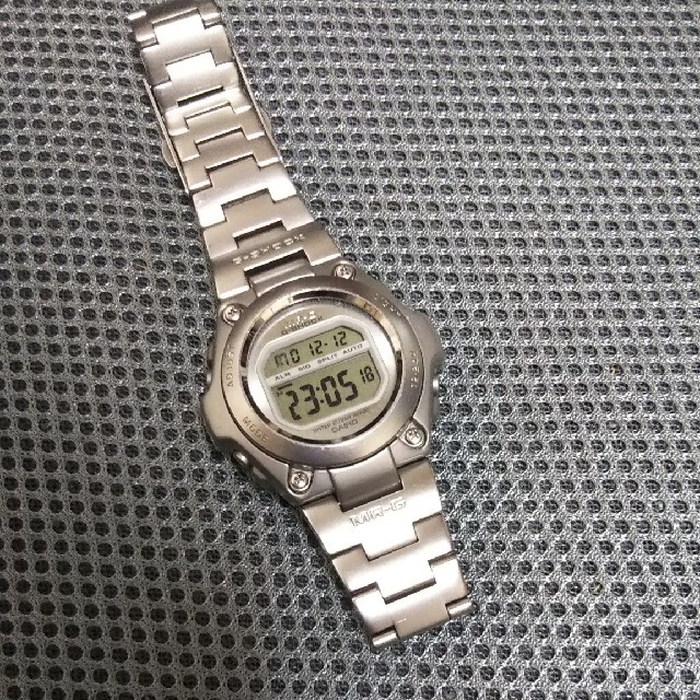 カシオ G-SHOCK MR-G MRG-100 動作品 ステンレス