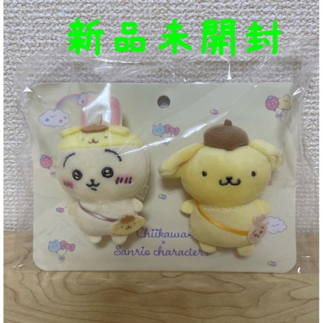 ちいかわ - ちいかわ うさぎ サンリオ ポムポムプリン ペアブローチの