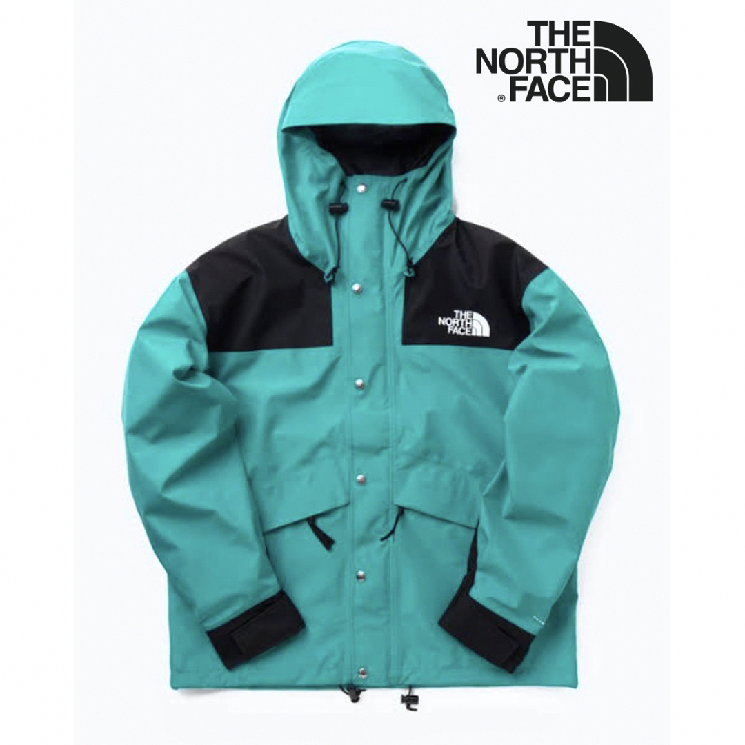 新品 ノースフェイス 1986マウンテンJKT 緑M レトロ 1990 KAWS-